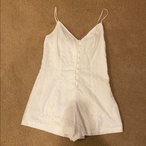 White Romper